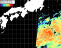 NOAA人工衛星画像:黒潮域, パス=20260821 23:30 UTC