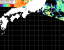 NOAA人工衛星画像:黒潮域, パス=20260823 00:40 UTC