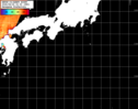 NOAA人工衛星画像:黒潮域, パス=20260824 02:00 UTC