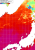 NOAA人工衛星画像:日本海, 1日合成画像(2026/08/24UTC)