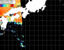 NOAA人工衛星画像:黒潮域, パス=20260825 13:00 UTC