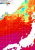NOAA人工衛星画像:日本海, 1日合成画像(2026/08/25UTC)