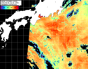NOAA人工衛星画像:黒潮域, パス=20260825 23:40 UTC