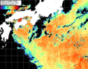 NOAA人工衛星画像:黒潮域, パス=20260826 10:40 UTC