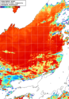 NOAA人工衛星画像:日本海, 1日合成画像(2026/08/27UTC)