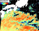 NOAA人工衛星画像:黒潮域, パス=20260830 00:00 UTC