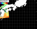 NOAA人工衛星画像:黒潮域, パス=20260830 12:40 UTC