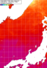 NOAA人工衛星画像:日本海, 1週間合成画像(2026/08/24～2026/08/30UTC)