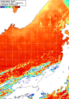 NOAA人工衛星画像:日本海, 1日合成画像(2026/09/03UTC)