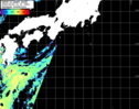 NOAA人工衛星画像:黒潮域, パス=20260909 01:10 UTC