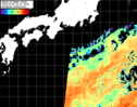 NOAA人工衛星画像:黒潮域, パス=20260909 23:30 UTC