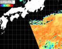 NOAA人工衛星画像:黒潮域, パス=20260910 10:50 UTC