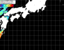 NOAA人工衛星画像:黒潮域, パス=20260913 01:30 UTC