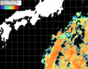 NOAA人工衛星画像:黒潮域, パス=20260915 10:20 UTC