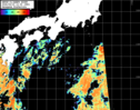 NOAA人工衛星画像:黒潮域, パス=20260915 12:00 UTC