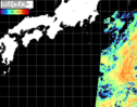 NOAA人工衛星画像:黒潮域, パス=20260915 22:50 UTC