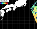 NOAA人工衛星画像:黒潮域, パス=20260916 10:30 UTC