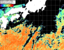 NOAA人工衛星画像:黒潮域, パス=20260916 11:40 UTC