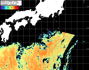 NOAA人工衛星画像:黒潮域, パス=20260917 23:50 UTC
