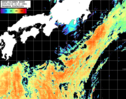NOAA人工衛星画像:黒潮域, パス=20260918 00:10 UTC