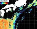 NOAA人工衛星画像:黒潮域, パス=20260918 11:00 UTC