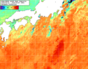 NOAA人工衛星画像:黒潮域, 1週間合成画像(2026/09/14～2026/09/20UTC)