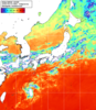 NOAA人工衛星画像:日本全域, 1日合成画像(2026/09/27UTC)