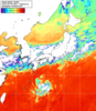 NOAA人工衛星画像:日本全域, 1日合成画像(2026/09/28UTC)