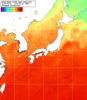 NOAA人工衛星画像:日本全域, 1週間合成画像(2026/09/22～2026/09/28UTC)