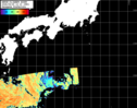 NOAA人工衛星画像:黒潮域, パス=20260929 12:10 UTC