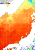 NOAA人工衛星画像:日本海, 1日合成画像(2026/09/29UTC)