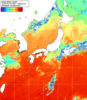 NOAA人工衛星画像:日本全域, 1日合成画像(2026/09/30UTC)