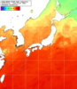 NOAA人工衛星画像:日本全域, 1週間合成画像(2026/09/24～2026/09/30UTC)