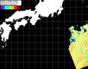 NOAA人工衛星画像:黒潮域, パス=20260930 10:40 UTC