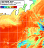 NOAA人工衛星画像:神奈川県近海, 1日合成画像(2026/10/01UTC)