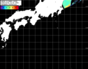 NOAA人工衛星画像:黒潮域, パス=20261001 10:00 UTC