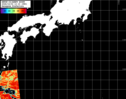NOAA人工衛星画像:黒潮域, パス=20261002 13:10 UTC