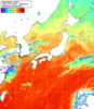NOAA人工衛星画像:日本全域, 1日合成画像(2026/10/03UTC)