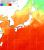 NOAA人工衛星画像:日本全域, 1週間合成画像(2026/09/27～2026/10/03UTC)