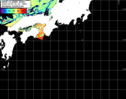 NOAA人工衛星画像:黒潮域, パス=20261003 01:10 UTC