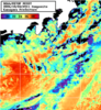 NOAA人工衛星画像:神奈川県近海, 1日合成画像(2026/10/04UTC)