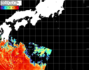 NOAA人工衛星画像:黒潮域, パス=20261004 01:00 UTC