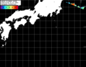 NOAA人工衛星画像:黒潮域, パス=20261004 01:10 UTC