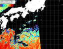 NOAA人工衛星画像:黒潮域, パス=20261004 12:10 UTC