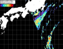 NOAA人工衛星画像:黒潮域, パス=20261005 10:10 UTC