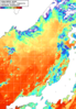 NOAA人工衛星画像:日本海, 1日合成画像(2026/10/05UTC)