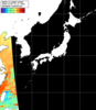NOAA人工衛星画像:日本全域, パス=20261006 13:10 UTC