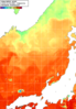NOAA人工衛星画像:日本海, 1日合成画像(2026/10/06UTC)