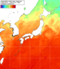 NOAA人工衛星画像:日本全域, 1週間合成画像(2026/10/01～2026/10/07UTC)