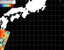 NOAA人工衛星画像:黒潮域, パス=20261007 02:00 UTC